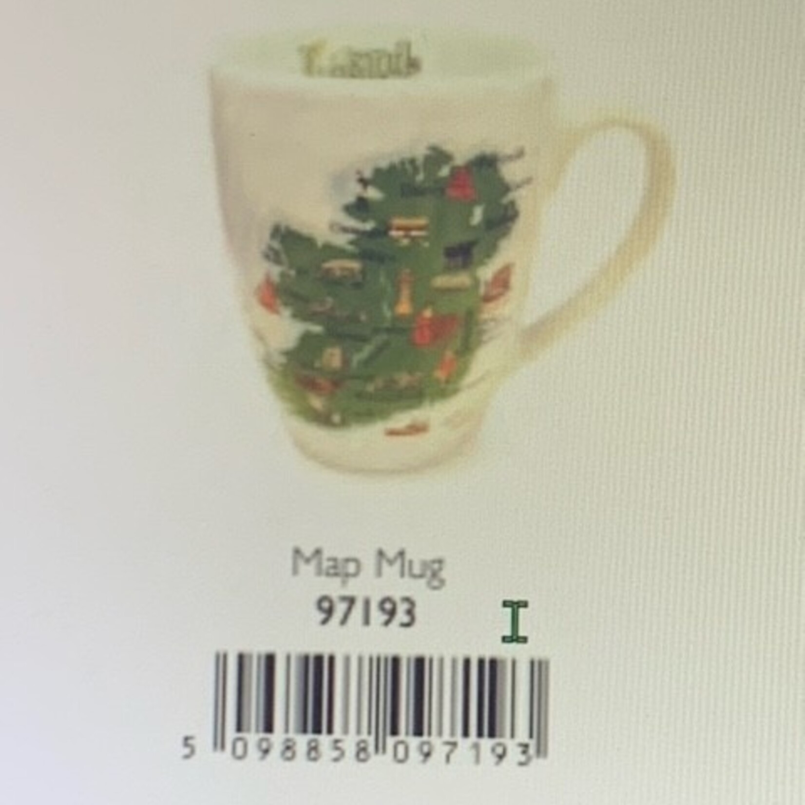 Mug: Ireland Map