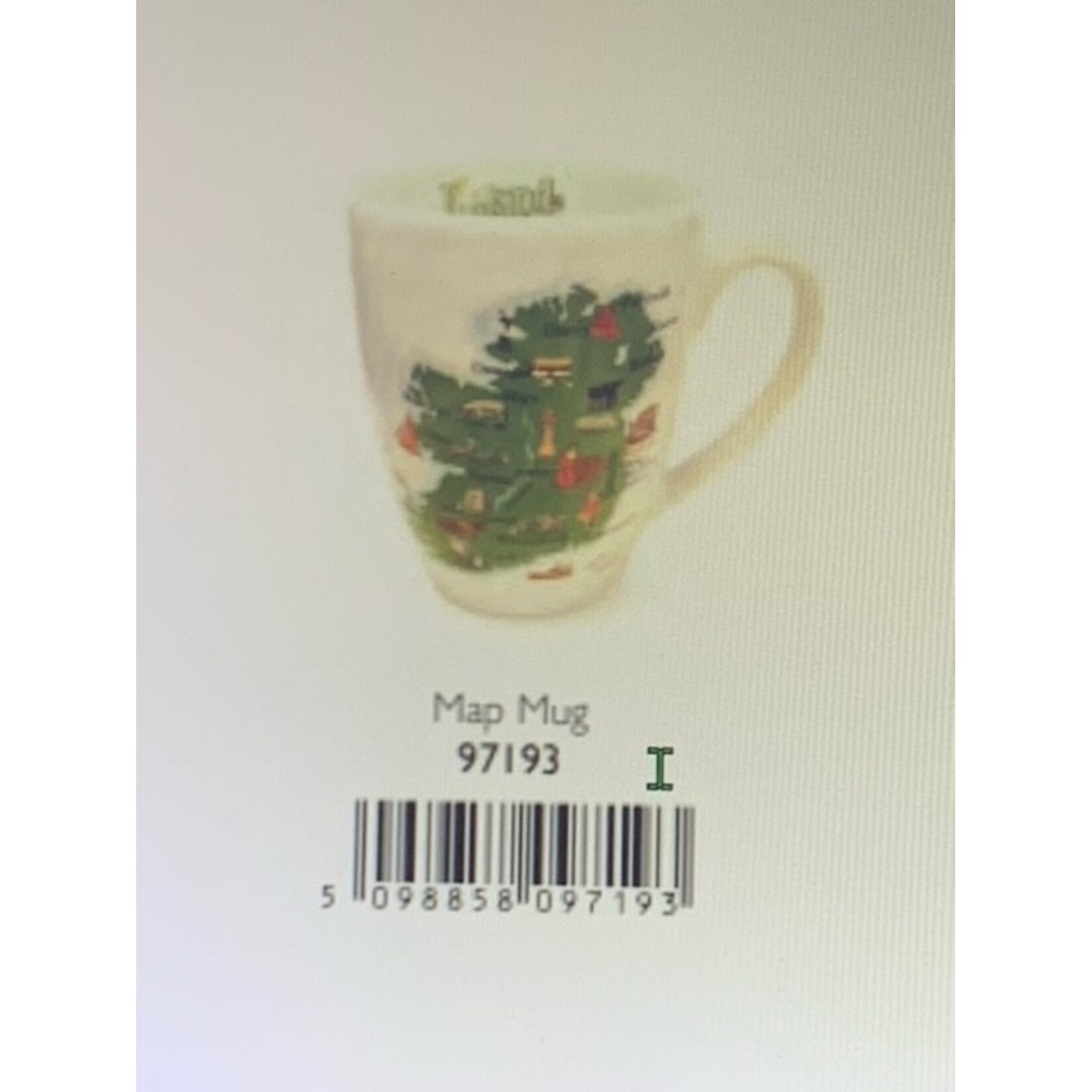 Mug: Ireland Map