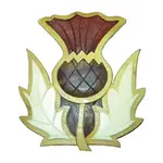 Clara Plaque: Scottish Thistle