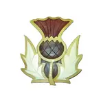 Plaque: Scottish Thistle