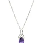 Shanore Necklace: SS Amethyst Trinity