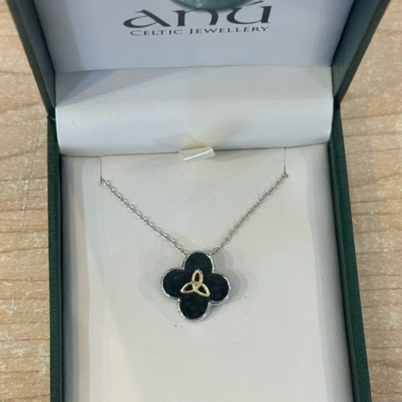 Anu Necklace: SS Marble GP Trinity