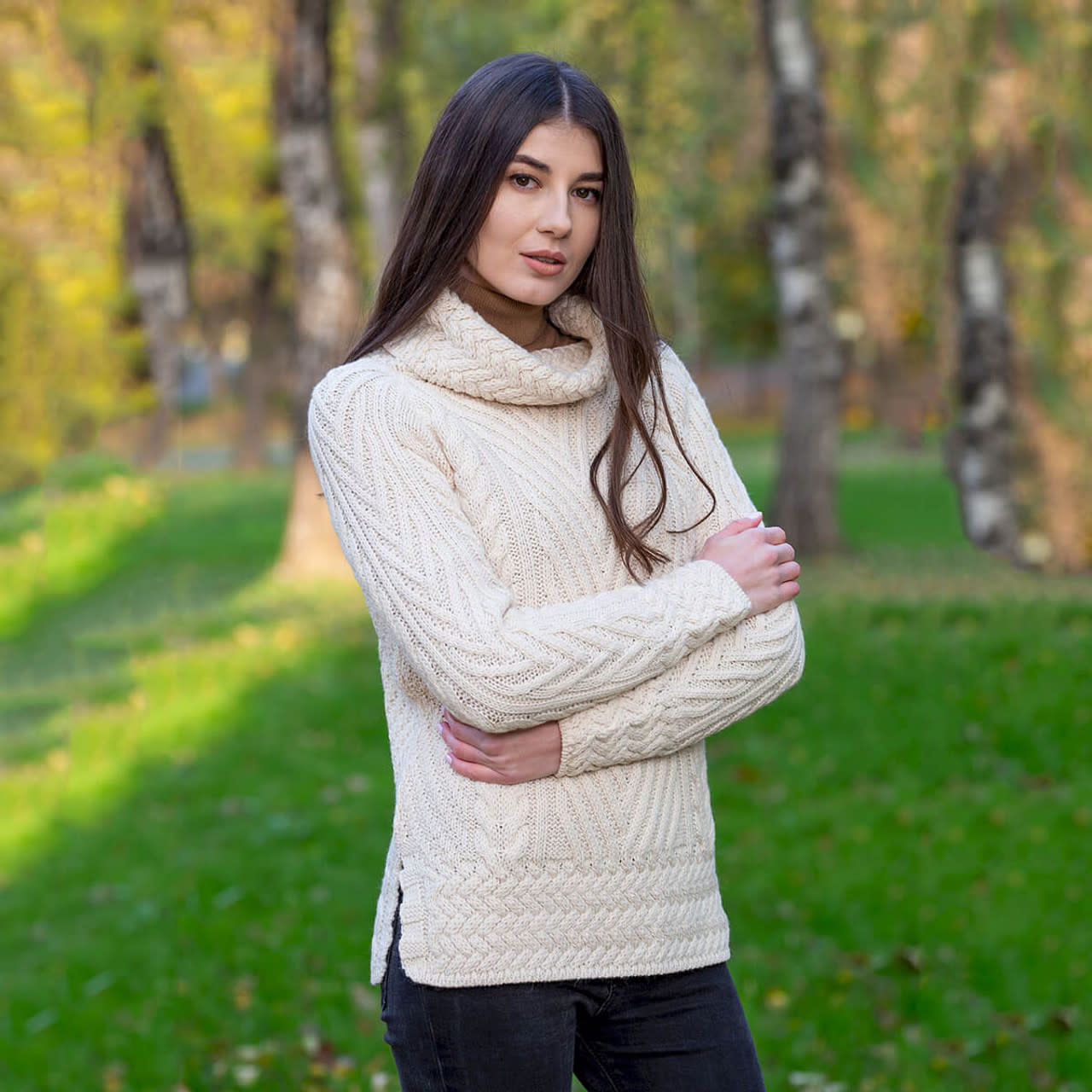 Sweater: Ladies Turtle Nat