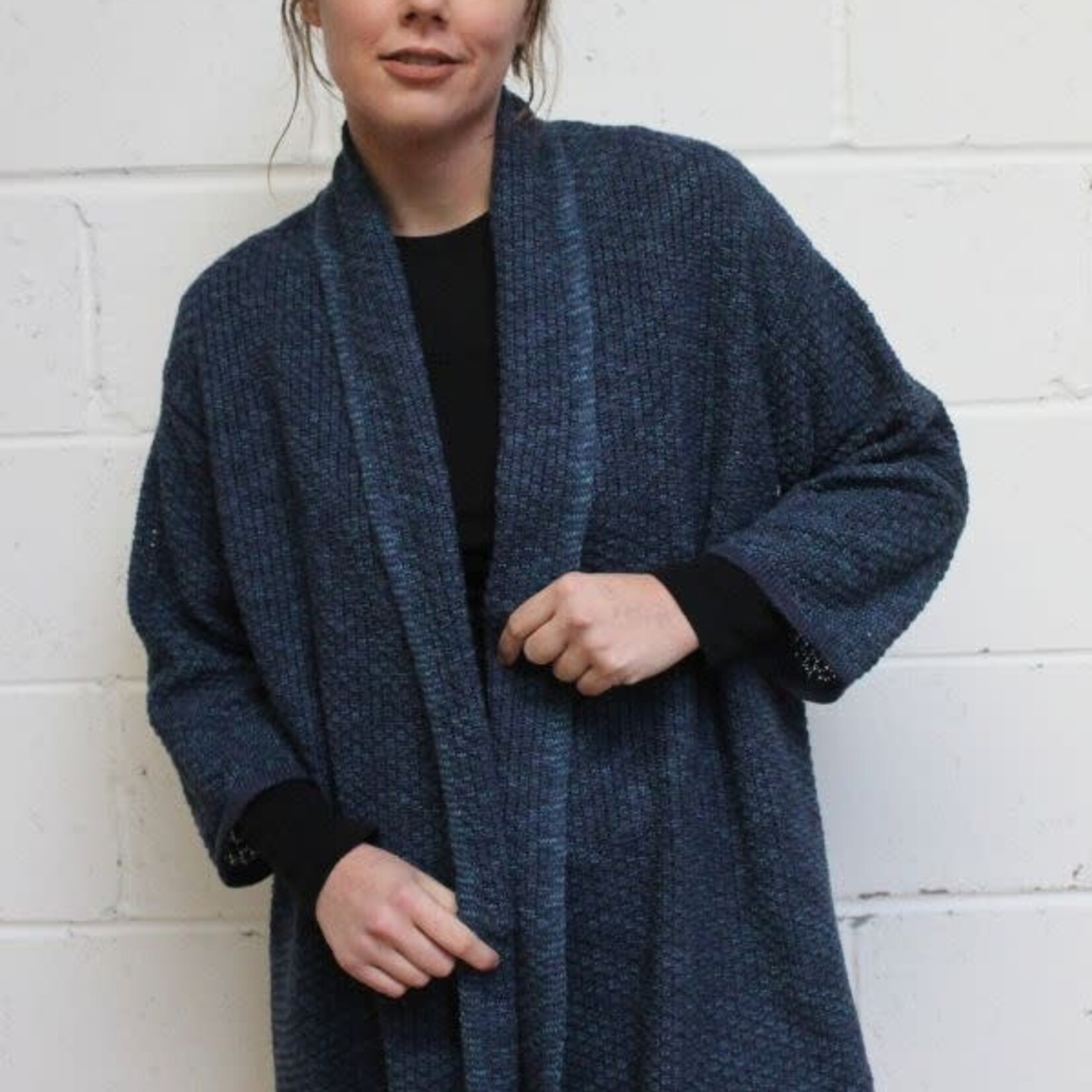 Cardigan: Marine Lin/Cot M