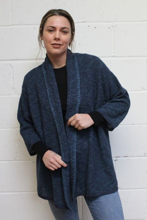 Cardigan: Marine Lin/Cot M