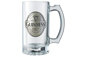 Glass: Guinness Logo Tankard, Pewter