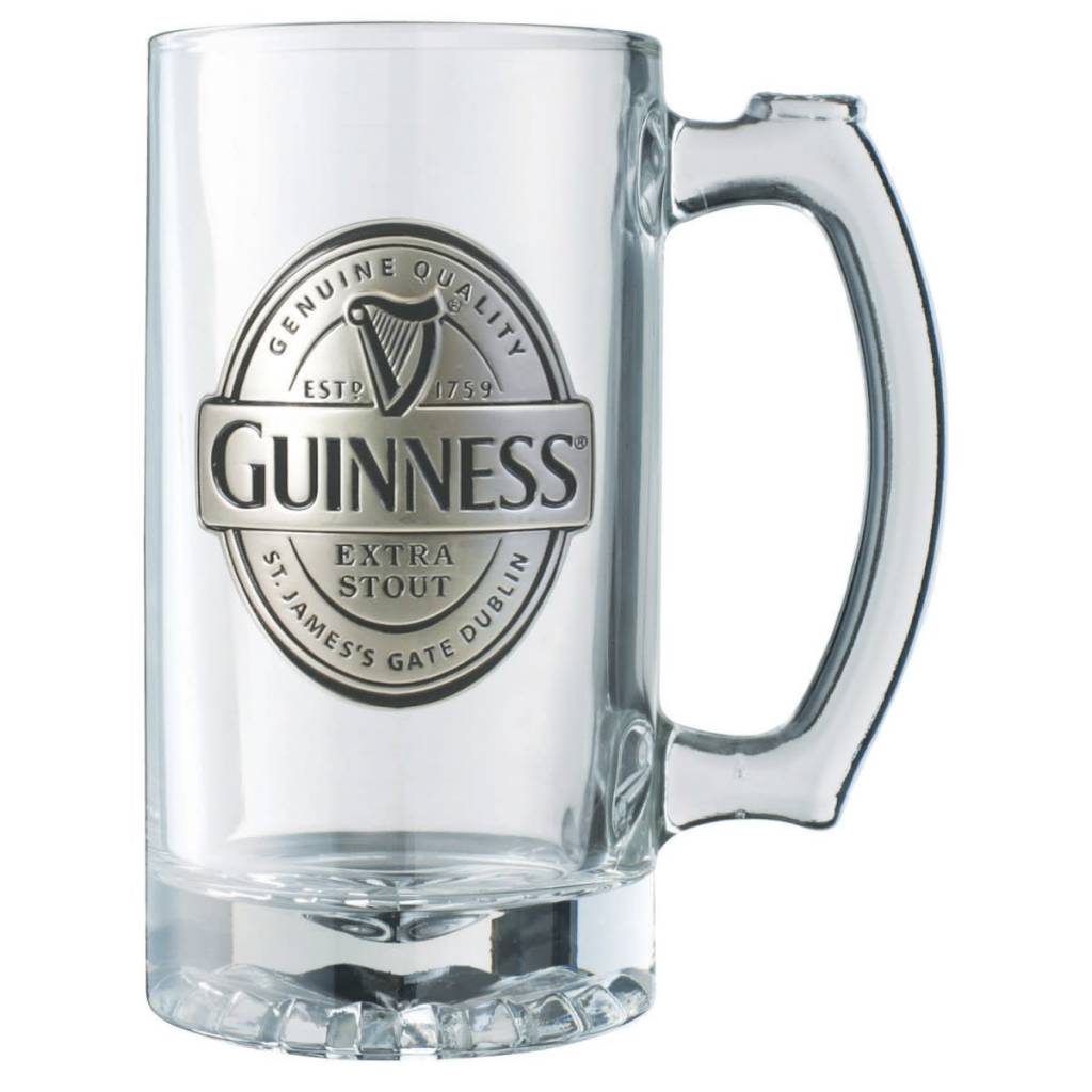 Guinness Glass: Guinness Logo Tankard, Pewter