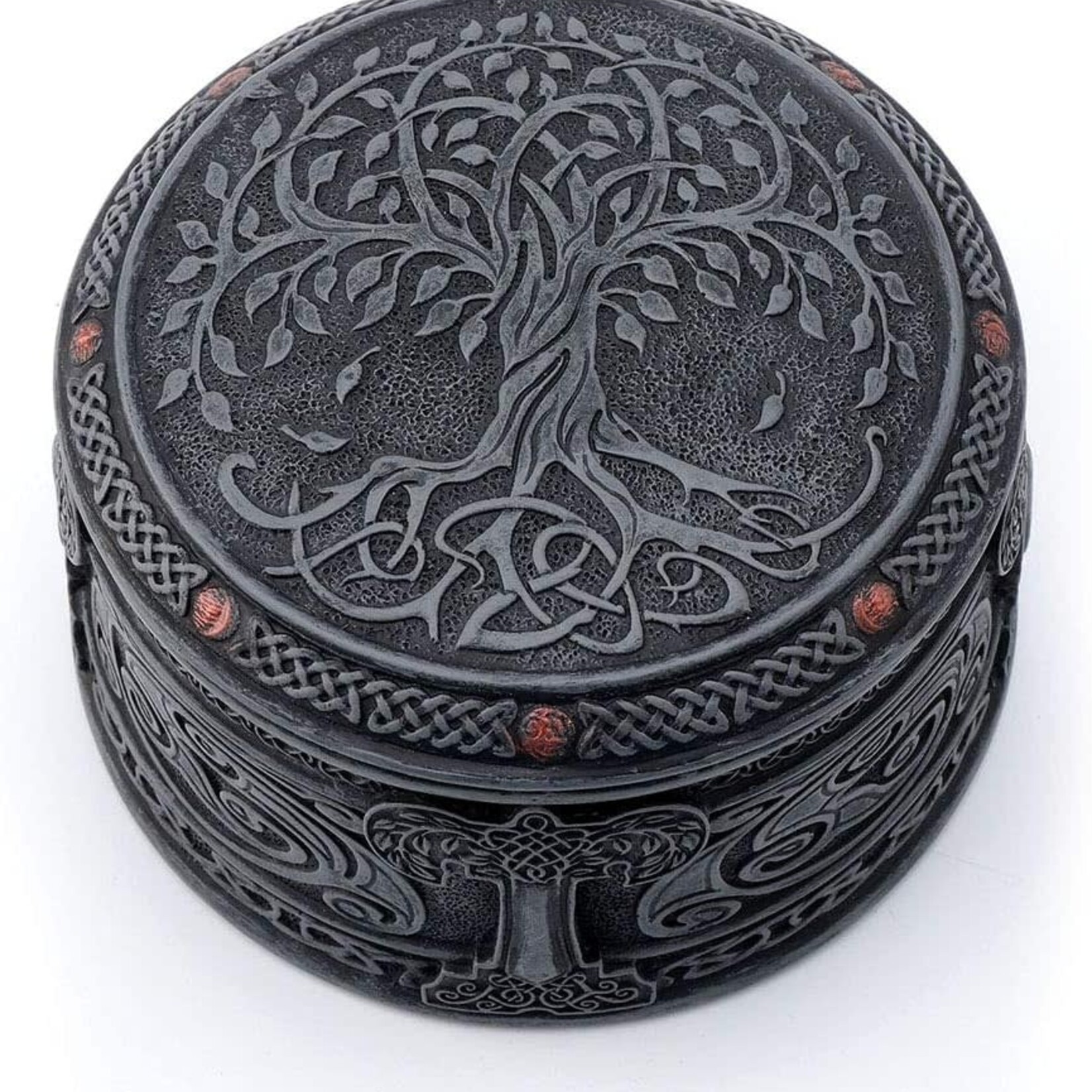 Jewelry Box: Tree of Life Safekeep, Round