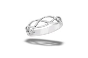 Ring: SS Cel Weave