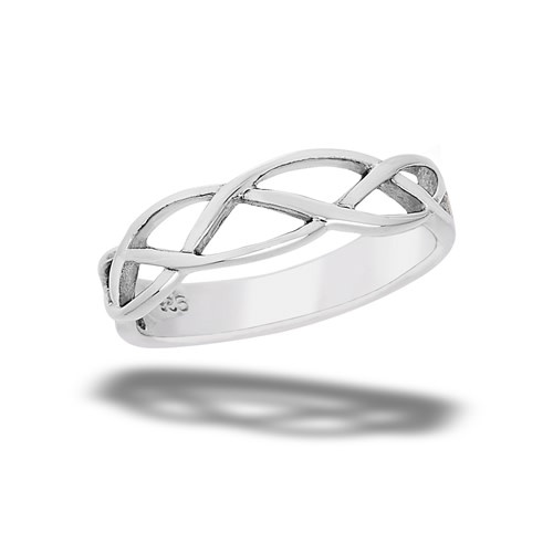 Ring: SS Cel Weave
