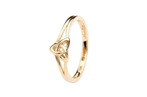 Ring: 14k Trinity Vermeil