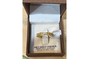 Ring: 14k Diamond Set Celtic