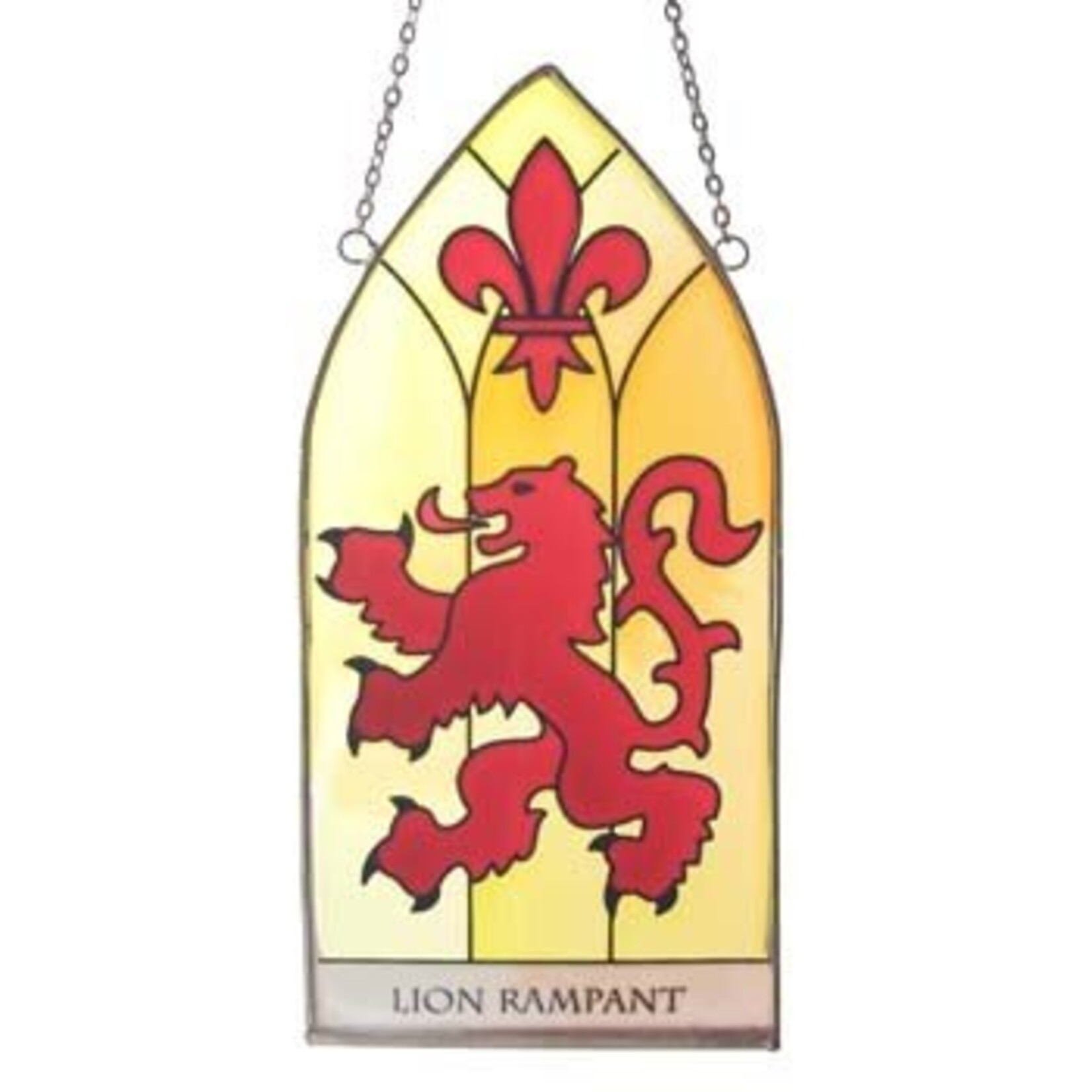 Clara Stained Glass: Rampant Lion