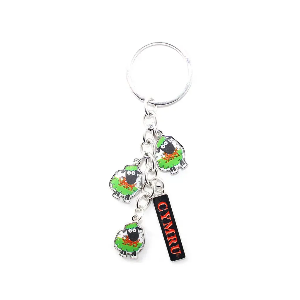 Keyring: Cymru Sheep