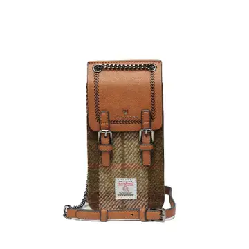 Islander Bag: The Phone Tote Chestnut Tartan