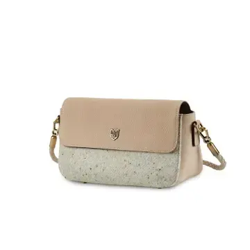 Islander Bag: The Caithness Clutch Cream Plain