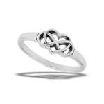 Welman Ring: SS Heart Knot