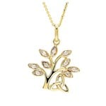 Shanore Necklace: 14K Gold Diamond TOL