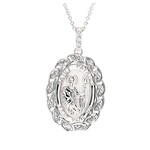 Shanore Necklace: SS Celtic St. Patricks Medal