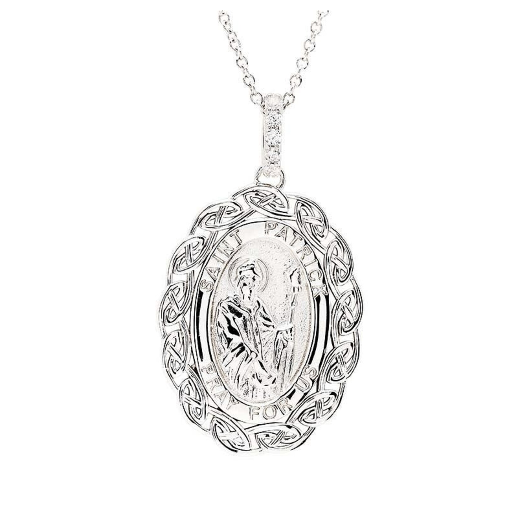 Necklace: SS Celtic St. Patricks Medal