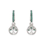 Earrings: SS Pearl/Crystal TOL