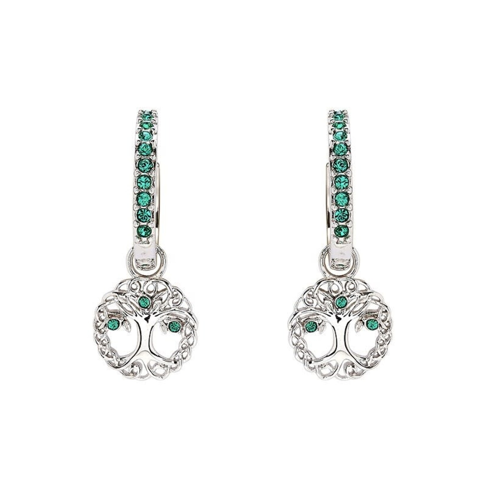 Earrings: SS Pearl/Crystal TOL