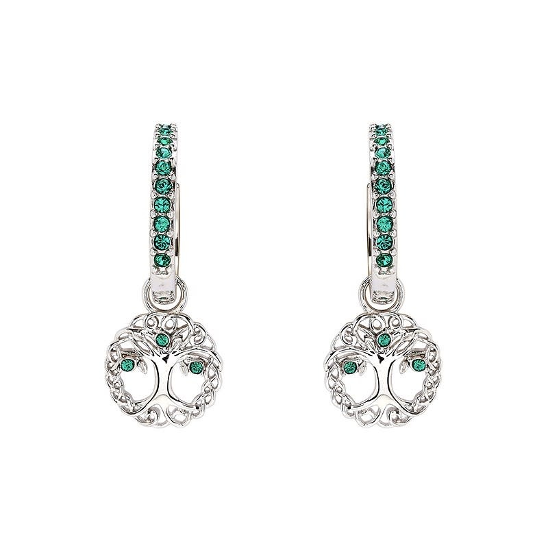 Shanore Earrings: SS Pearl/Crystal TOL
