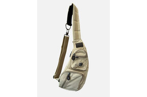 Bag Canvas: Crossbody Sling Light Khaki