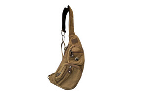 Bag Canvas: Crossbody Sling Olive Drab