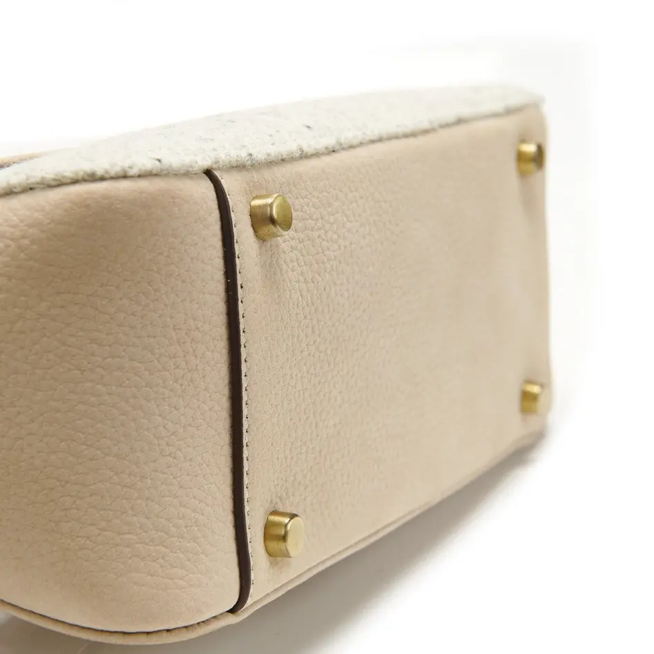 Islander Bag: The Caithness Clutch Cream Plain