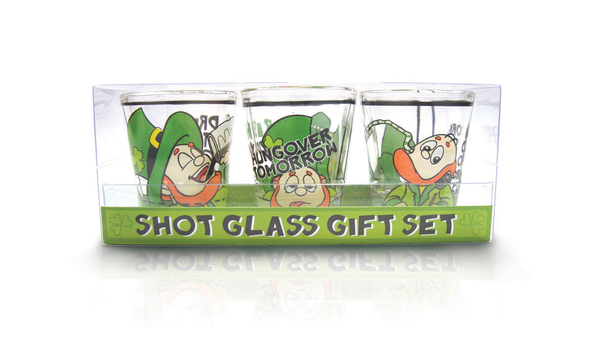 Shot Glass: 3 Pack Funny Shots