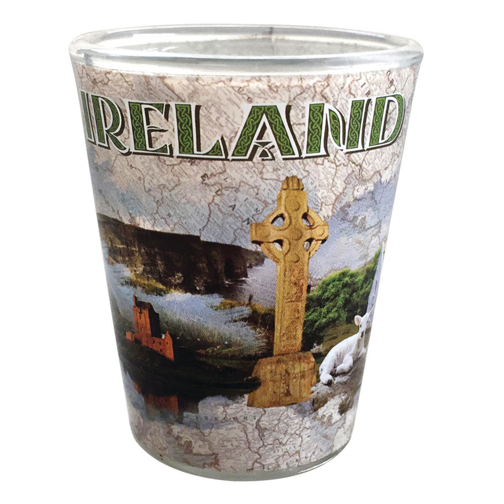 Shot Glass: Ireland Collage