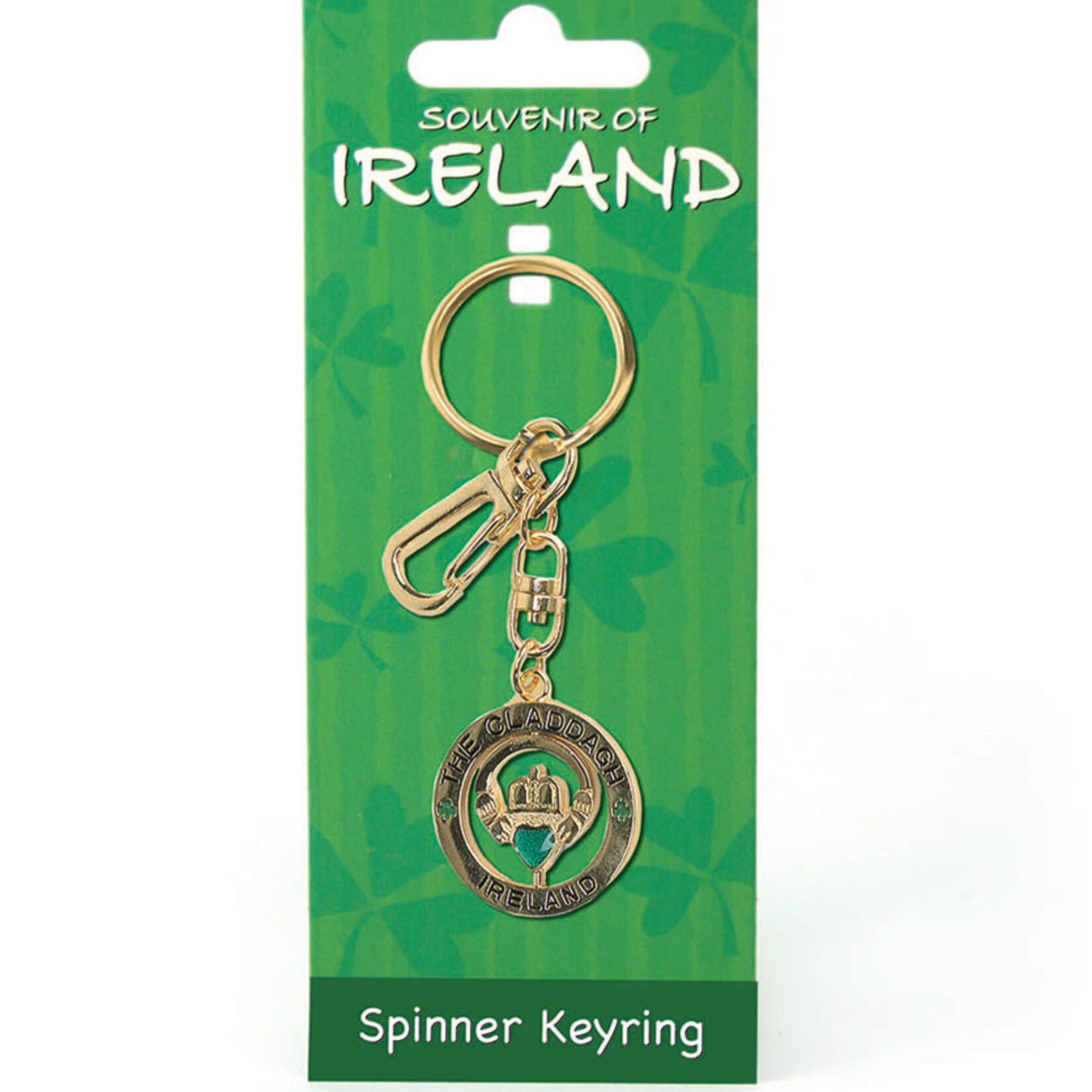 Key Ring: Claddagh Spinner