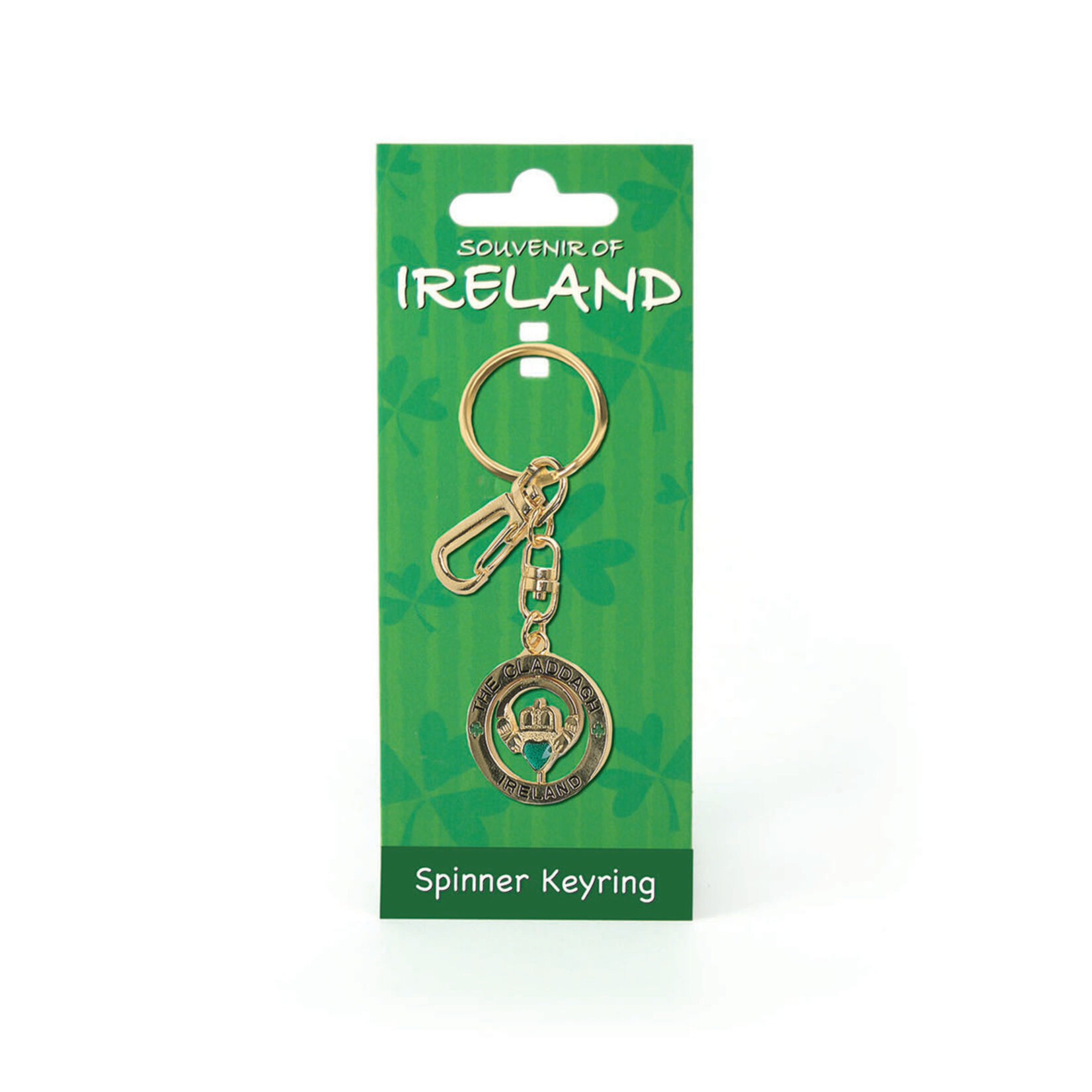 Key Ring: Claddagh Spinner