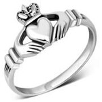 925jewelry.com Ring: SS Claddagh