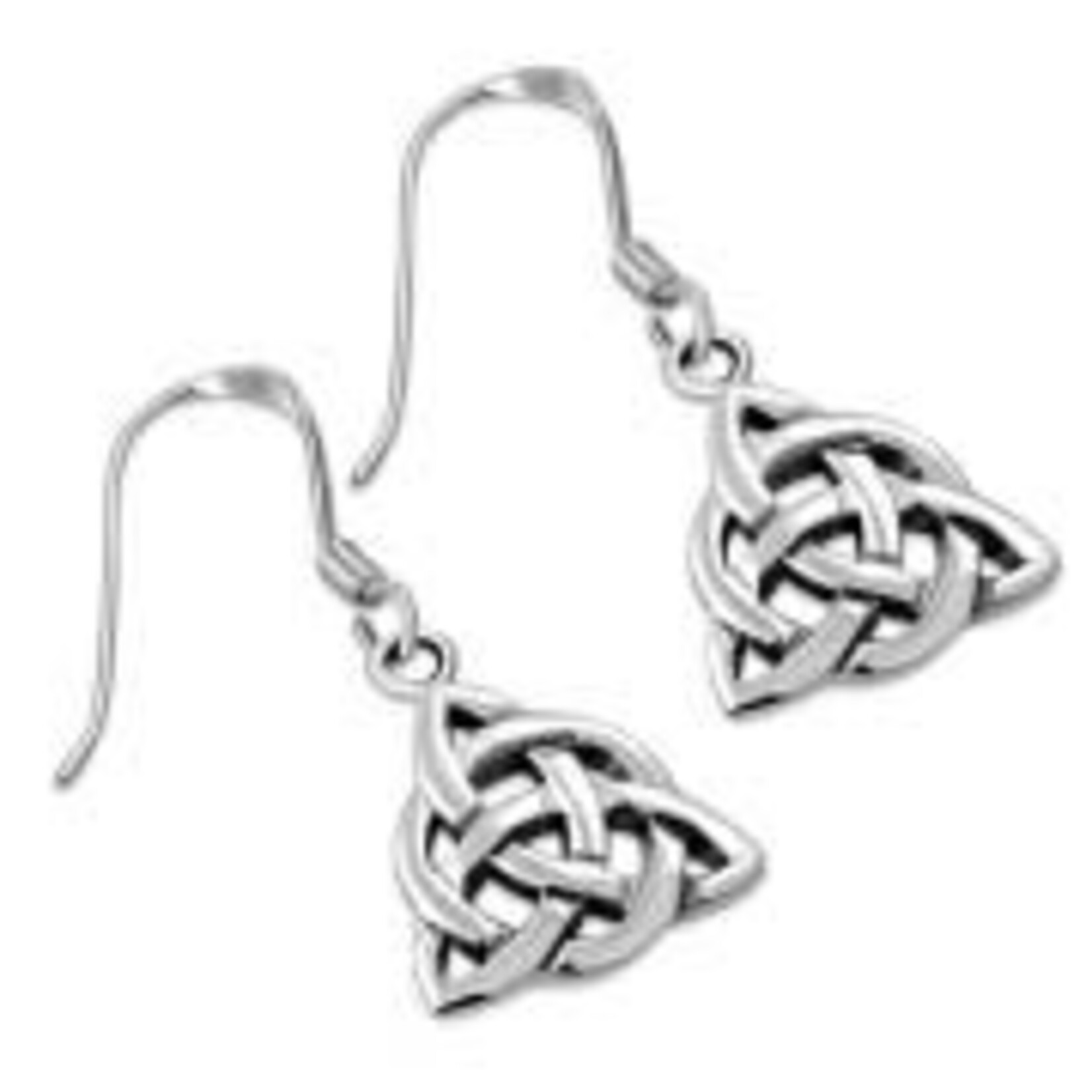 925jewelry.com Earrings: SS Hanging Triquetra