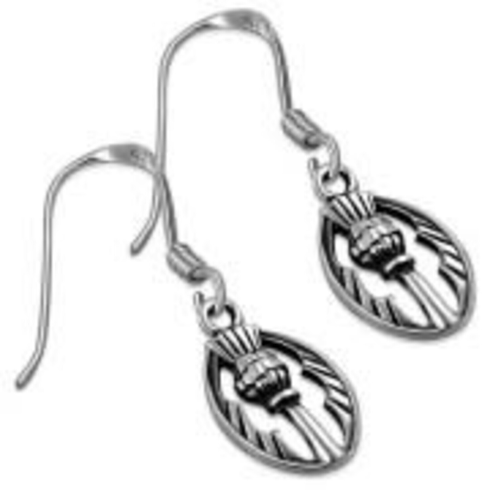Earrings: SS Thistle