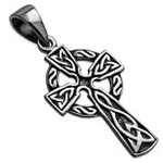 925jewelry.com Pendant: SS Medium Celtic Cross