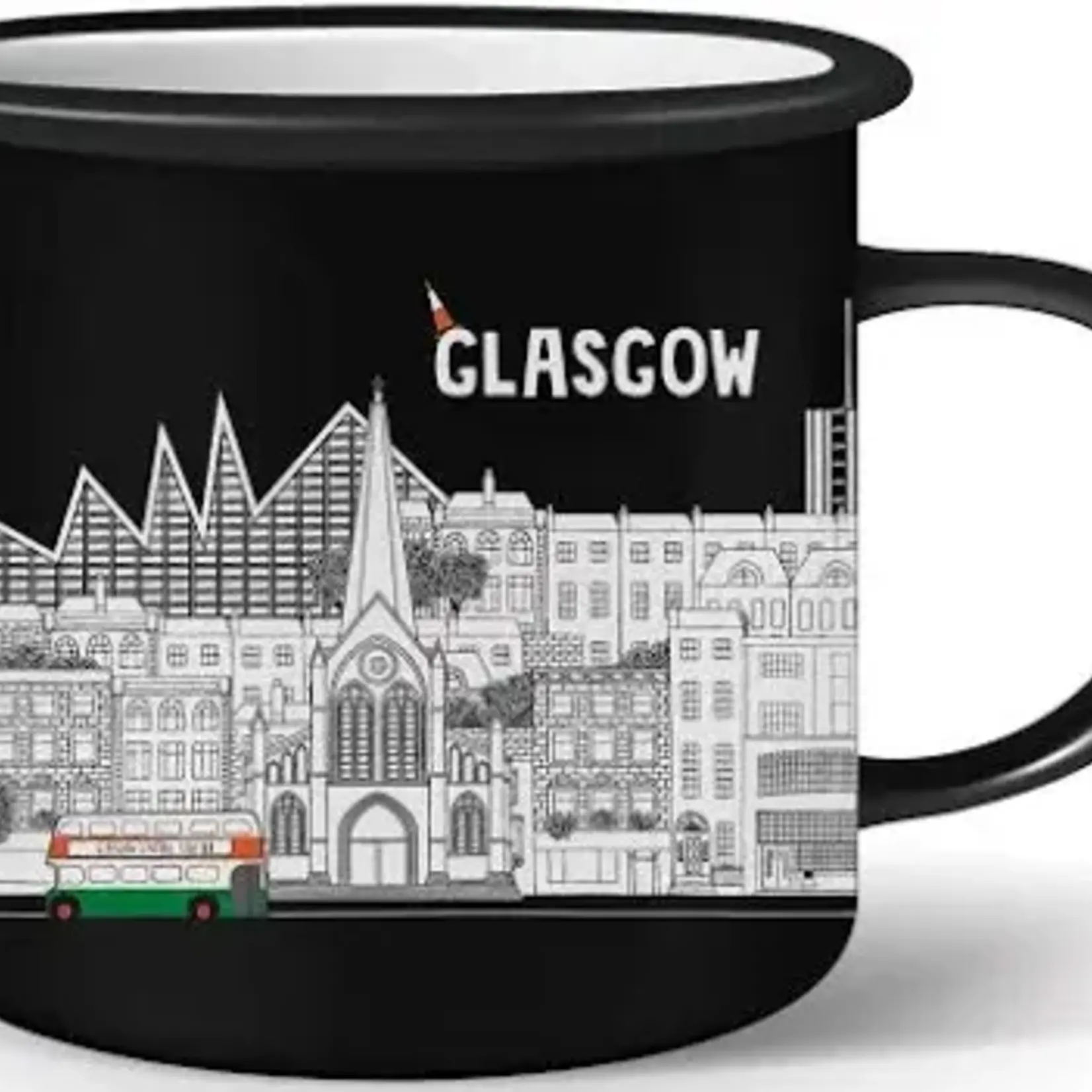 eurostick Mug: Enamel Glasgow