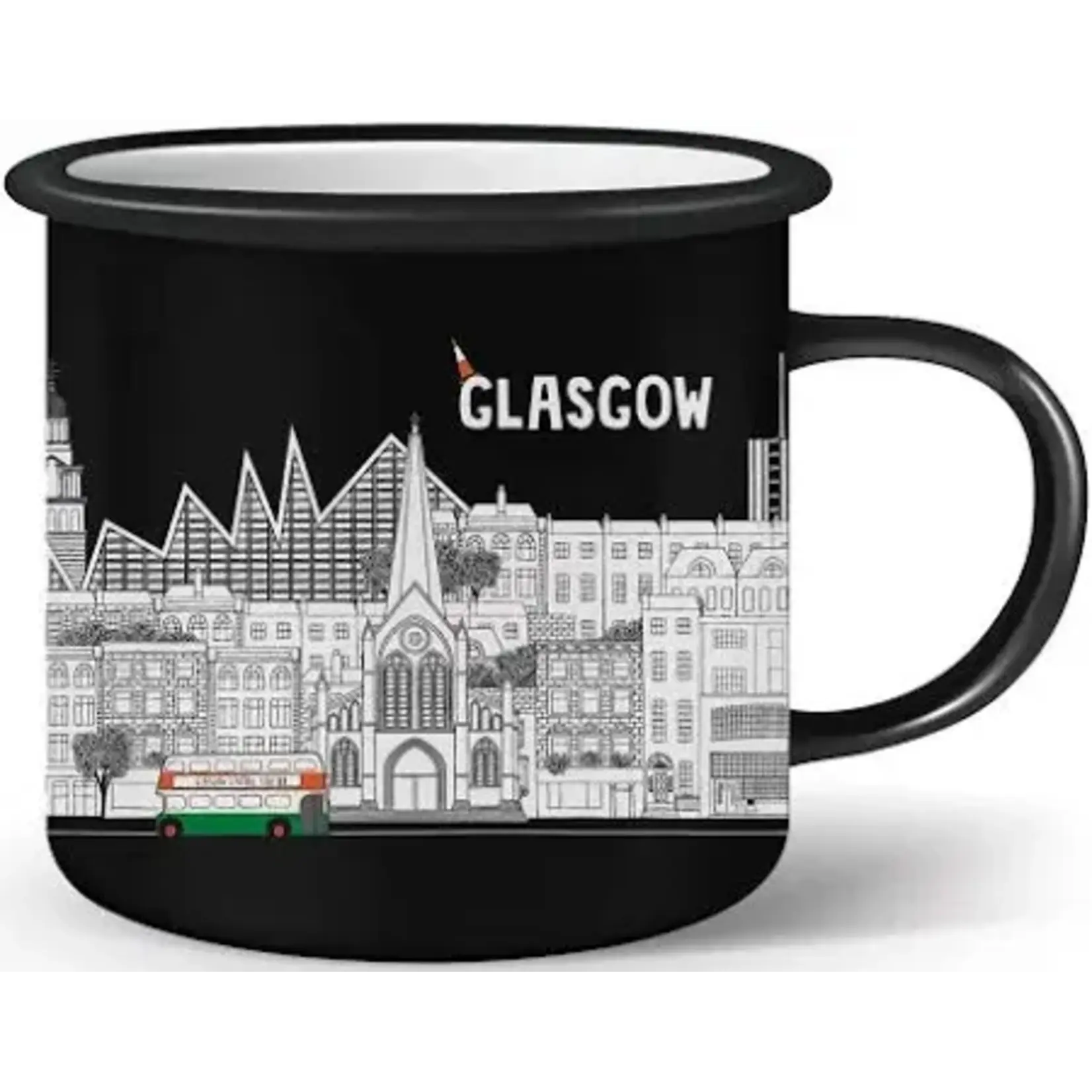 Mug: Enamel Glasgow