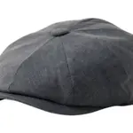 Hat: Herringbone Cotton Newsboy Cap