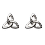 Shanore Earrings: SS Trinity Knot Stud