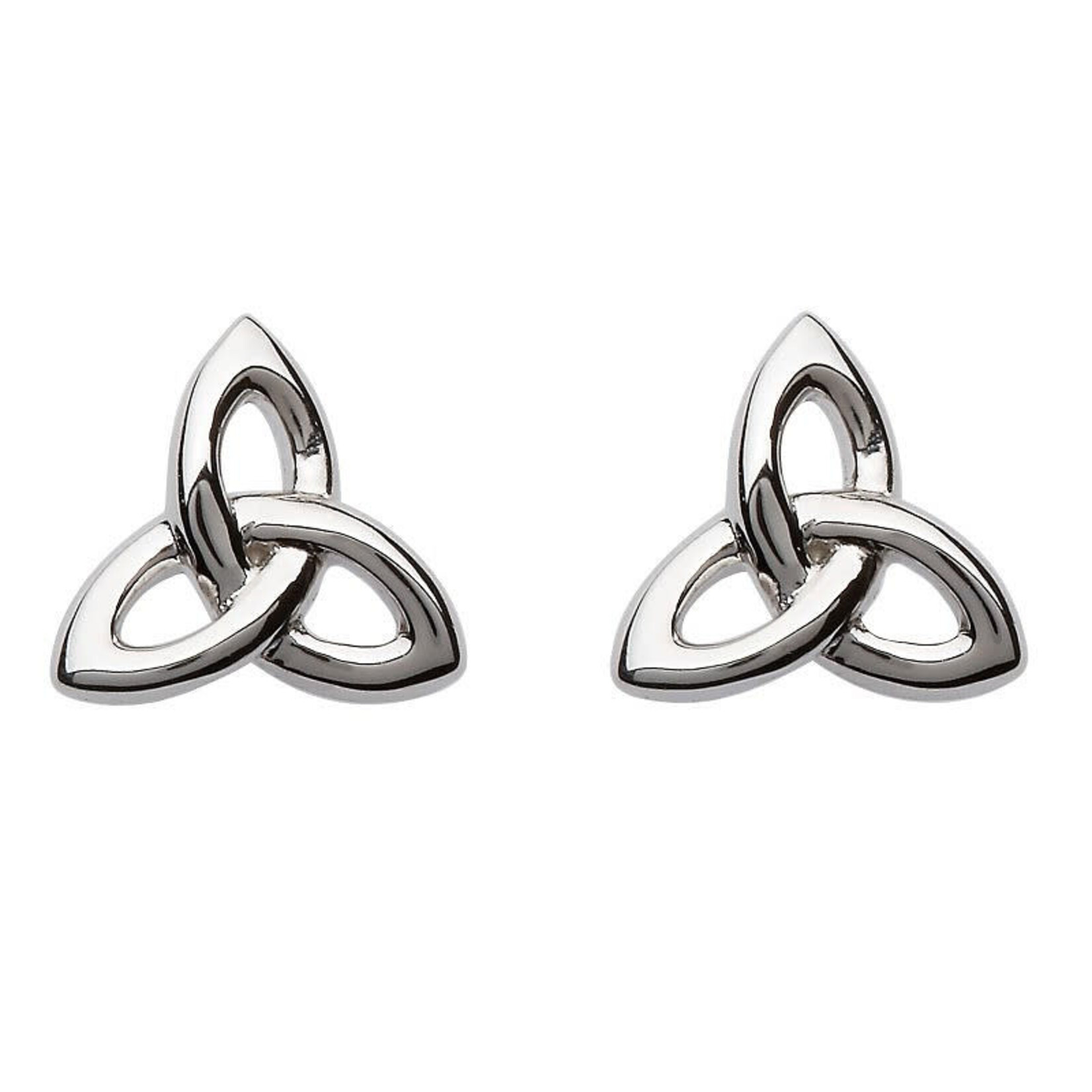 Shanore Earrings: SS Trinity Knot Stud