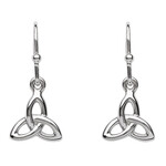 Shanore Earrings: SS Trinity Knot Drop