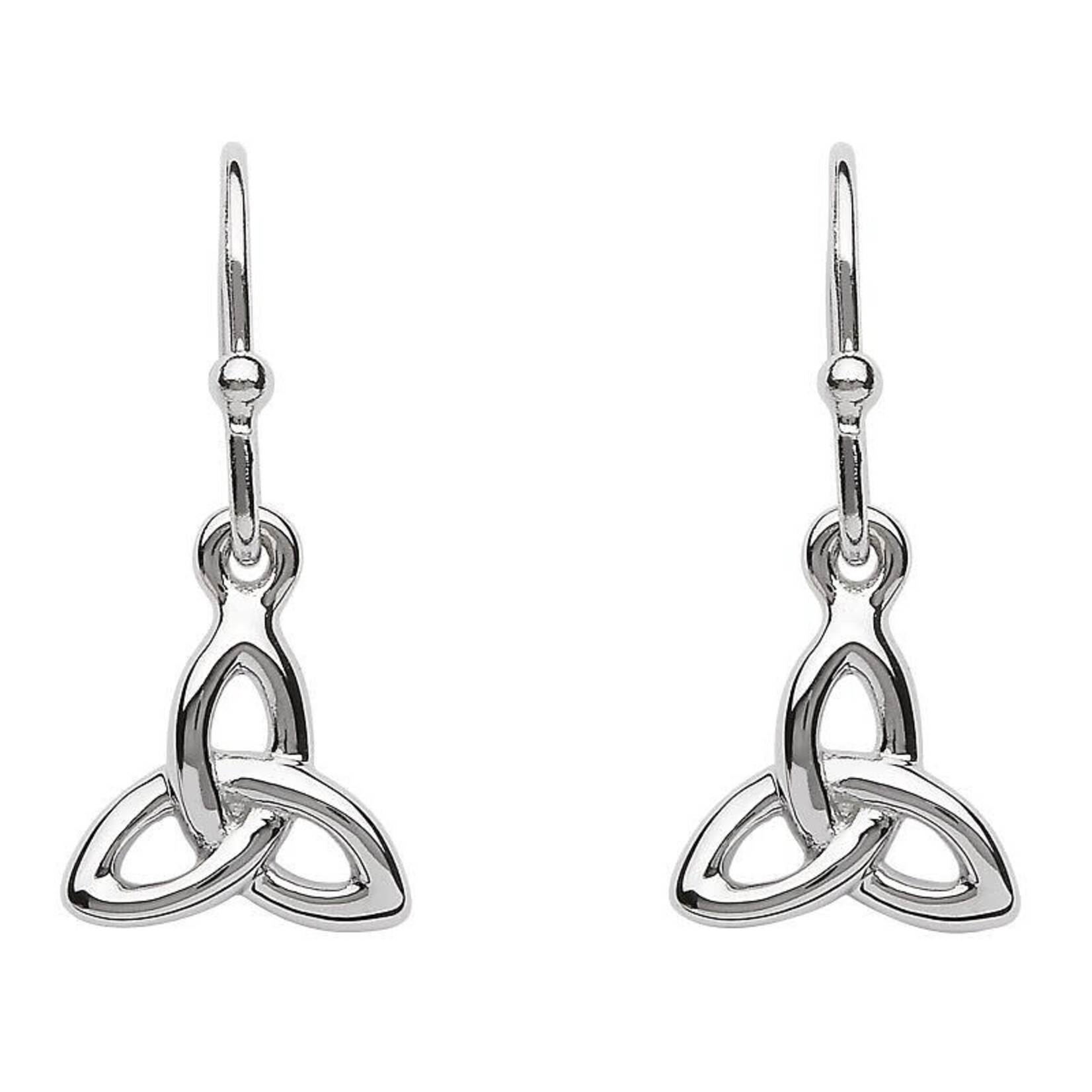 Shanore Earrings: SS Trinity Knot Drop