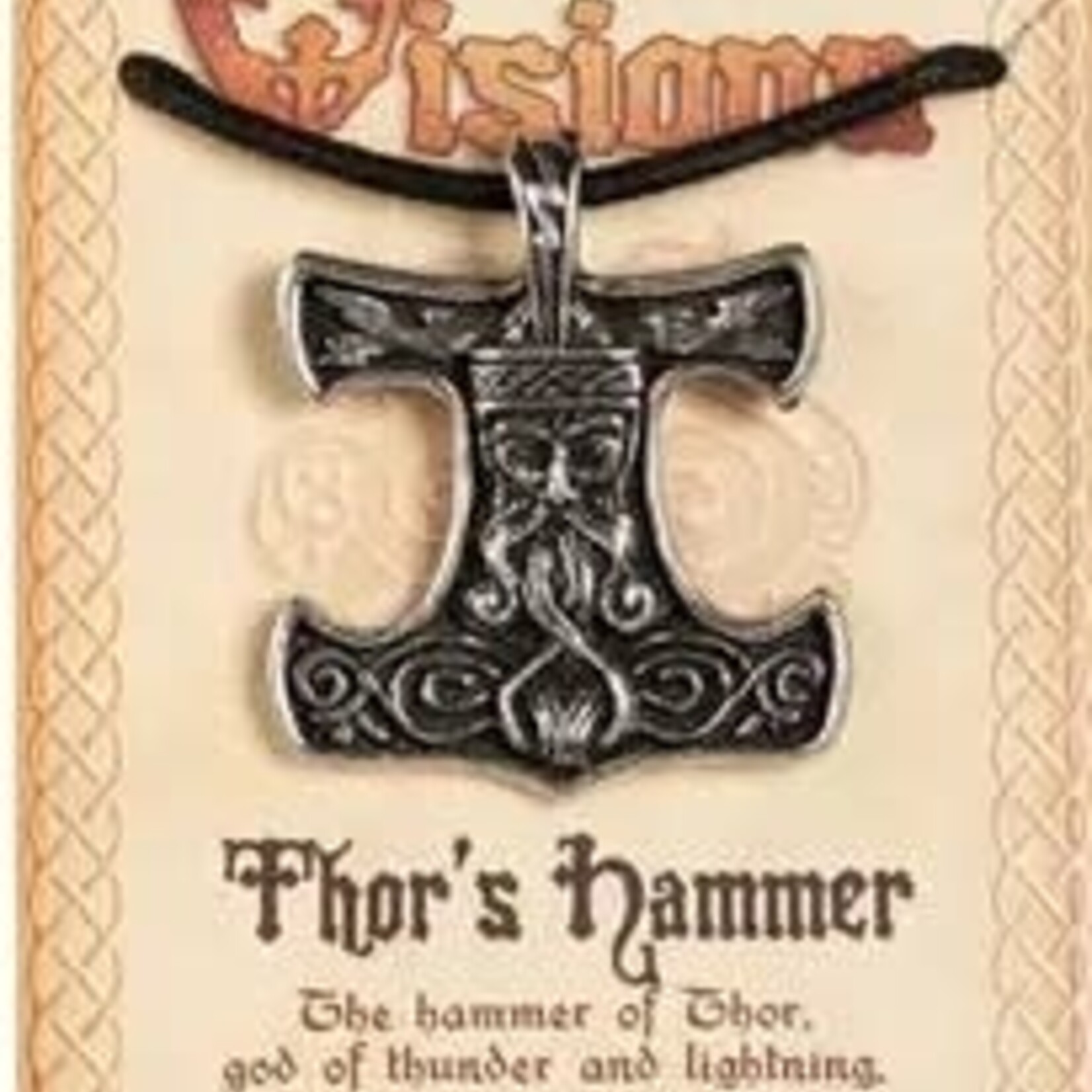 Benjamin International Necklace: Celtic Visions, Thor's Hammer