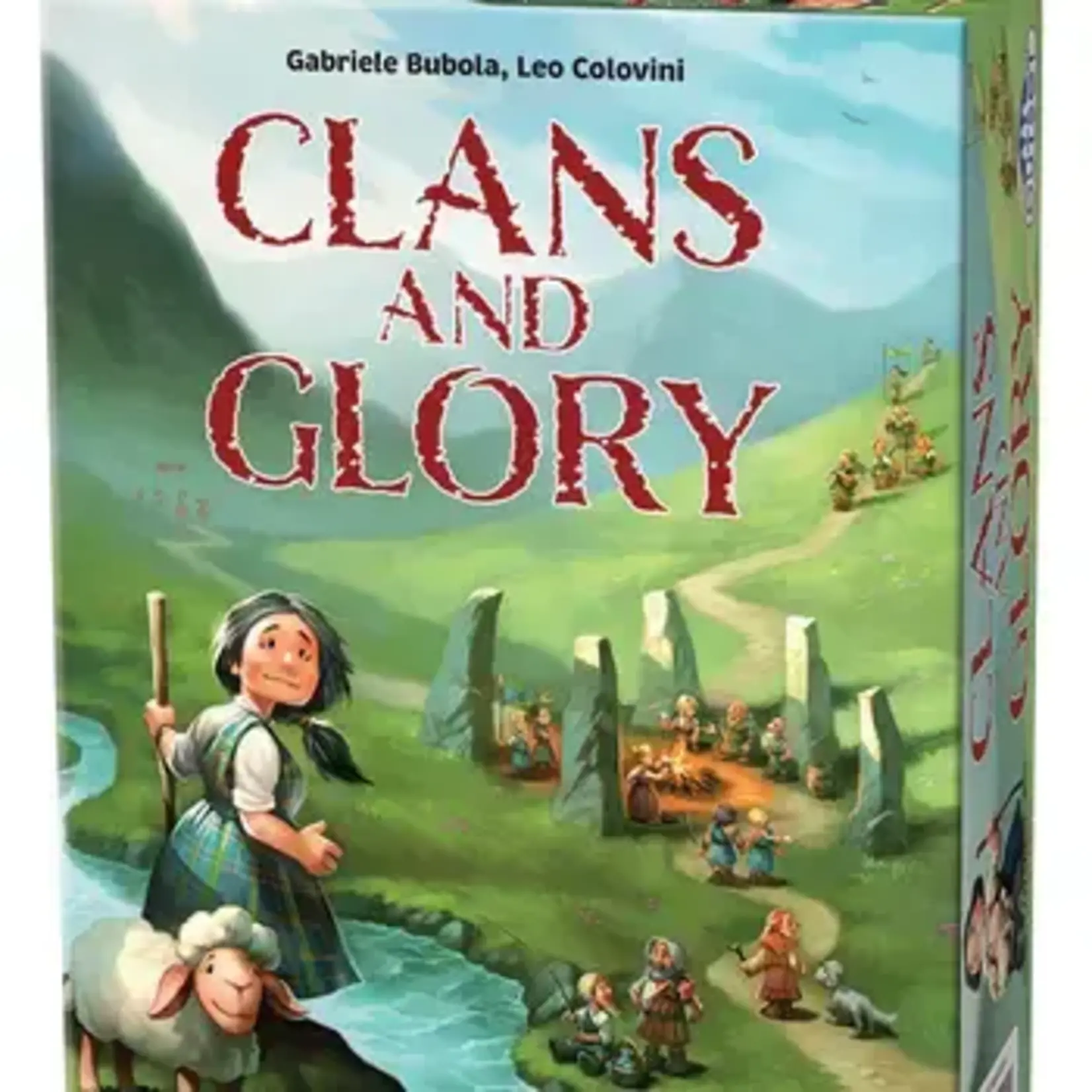 Outset Games and Cobble Hill Puzzles Game: Clans and Glory