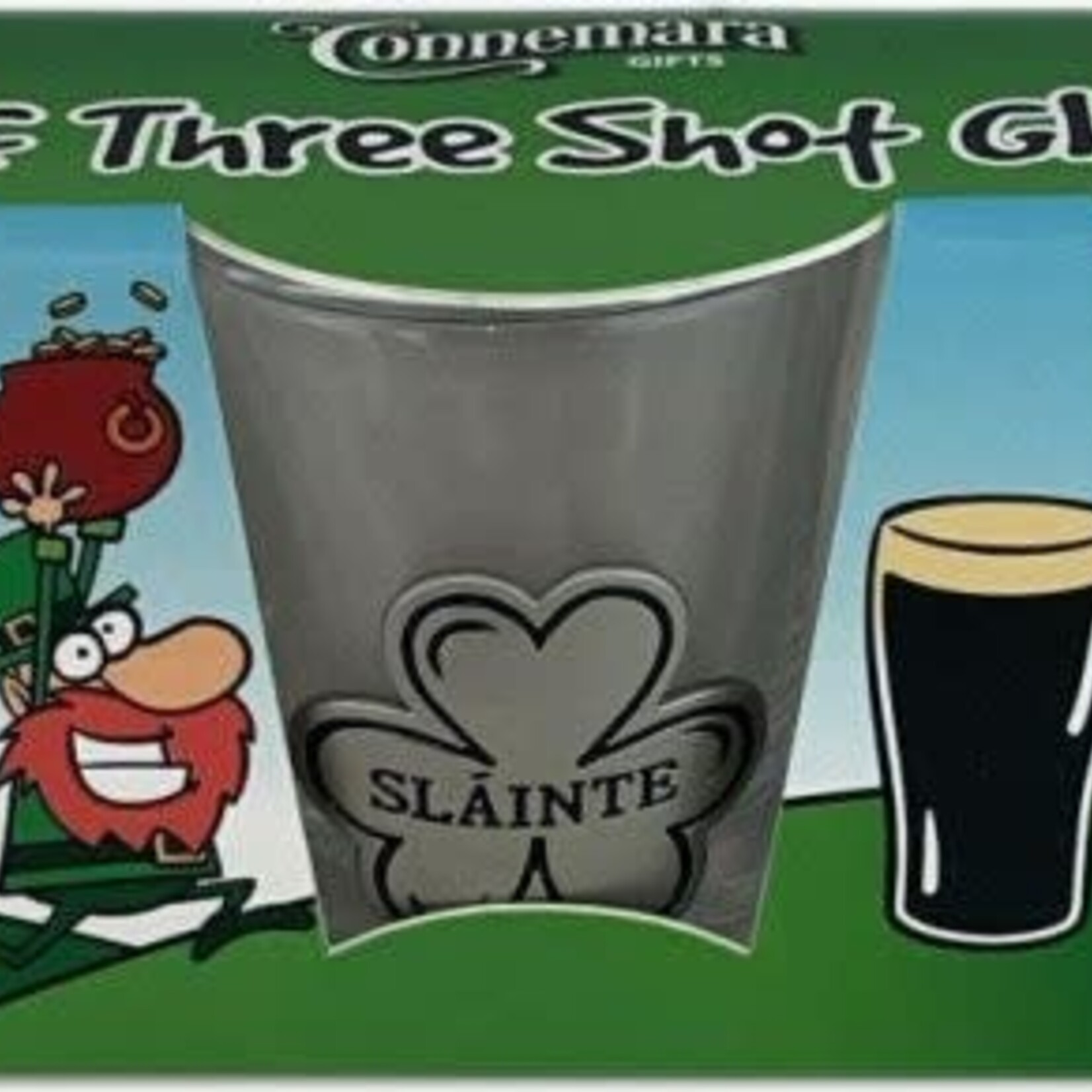 Connemara Marble Shot Glass: 3-Pack Souvenir