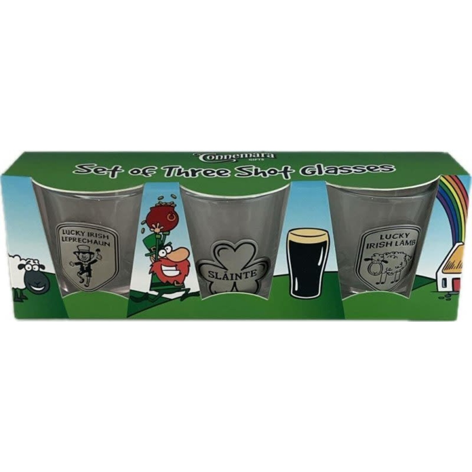 Shot Glass: 3-Pack Souvenir