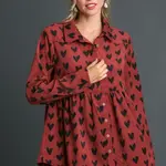 Shirt: Long Sleeve Hearts